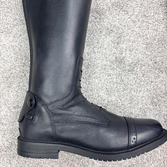 New! Black Horze Verona Women's Tall Field Boots size 40W (us women's 9) - Picture 12 of 15